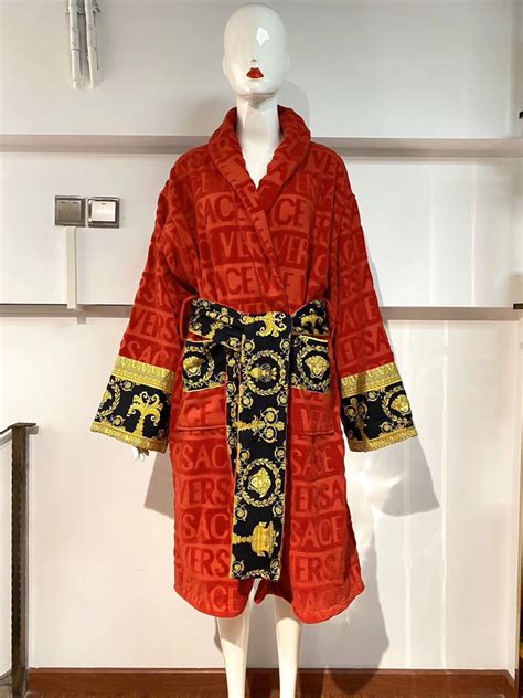 versace replica robe|versace personalized robe.